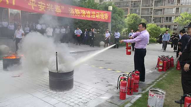 圖片五:滅火技能演練